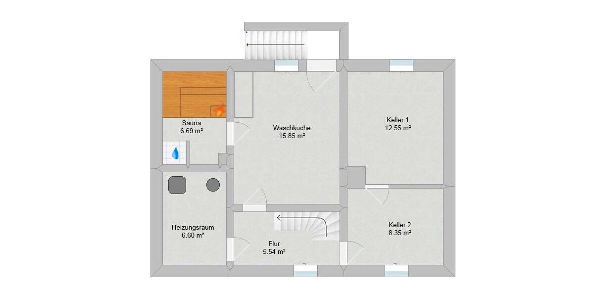 Reihenhaus Dortmund Huckarde - 6 Zimmer, 107 m&sup2;, 1.450&euro; | Angebot:26547233