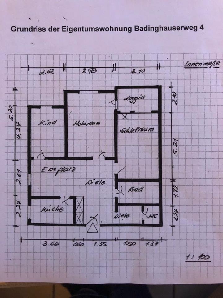 Gepflegte 3-Zimmer-Eigentumswohnung