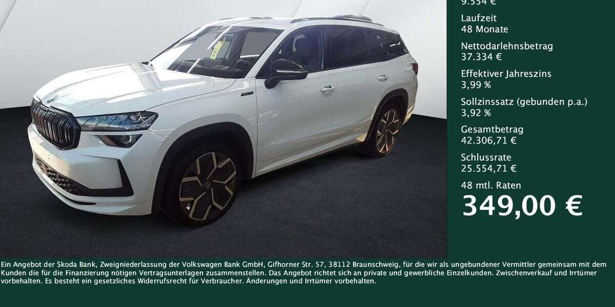 Skoda Kodiaq 25.609 km 46.888 &euro; Dortmund 44309