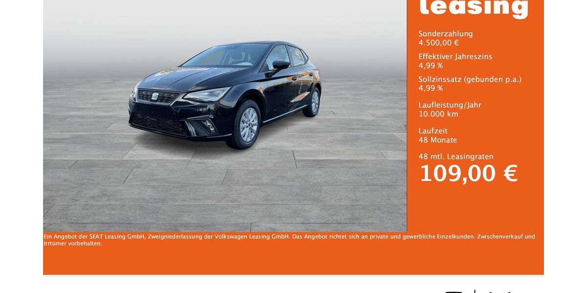 Seat Ibiza 1.990 km 22.444 &euro; Dortmund 44379