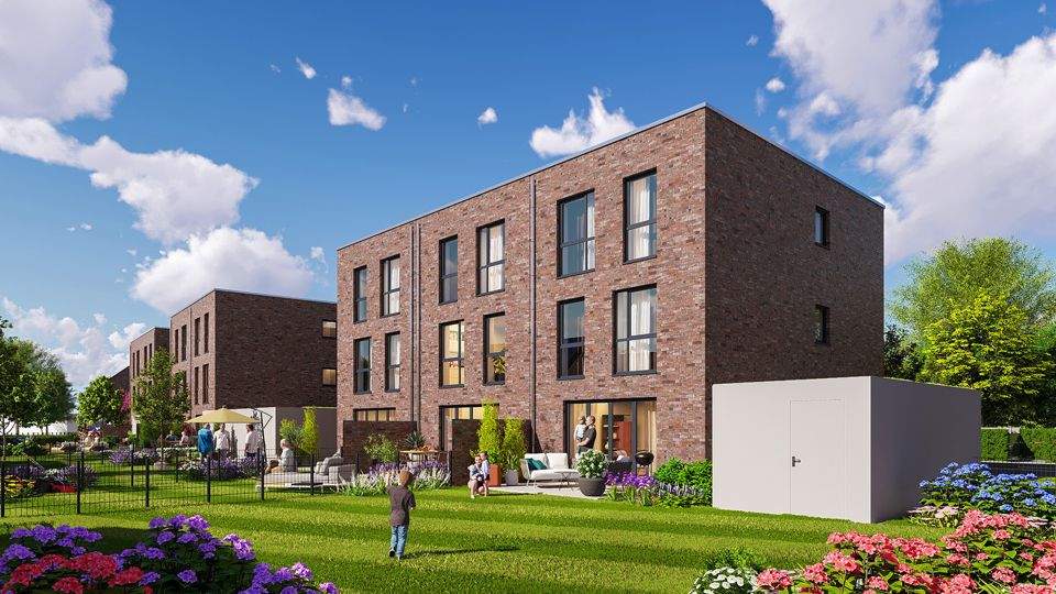 Lichtdurchflutetes, modernes Reiheneckhaus (Neubau) in schöner Wohnlage von Essen-Kettwig! 5 zimmer