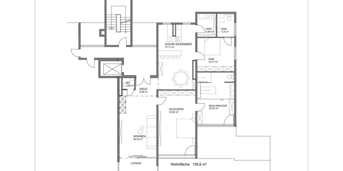 Exklusive Wohnung mit Panoramablick über Wuppertal Elberfeld 3.5 zimmer