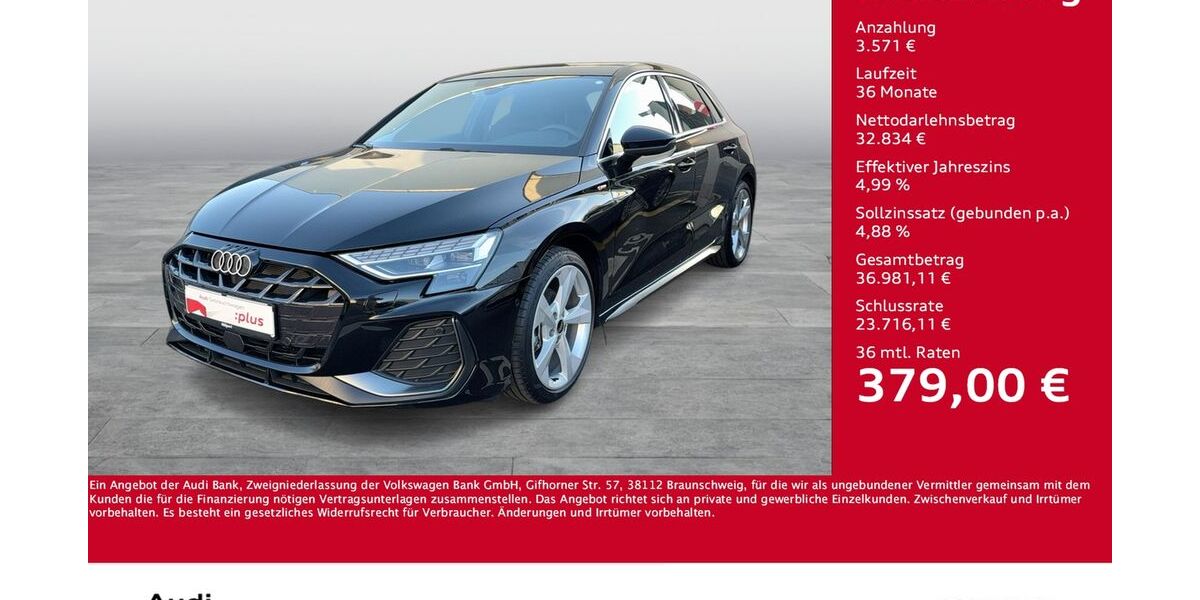 Audi A3 9.241 km 36.405 &euro; Dortmund 44143