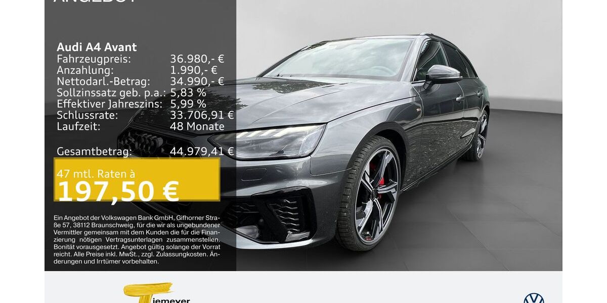 Audi A4 18.810 km 36.980 &euro; Recklinghausen 45663