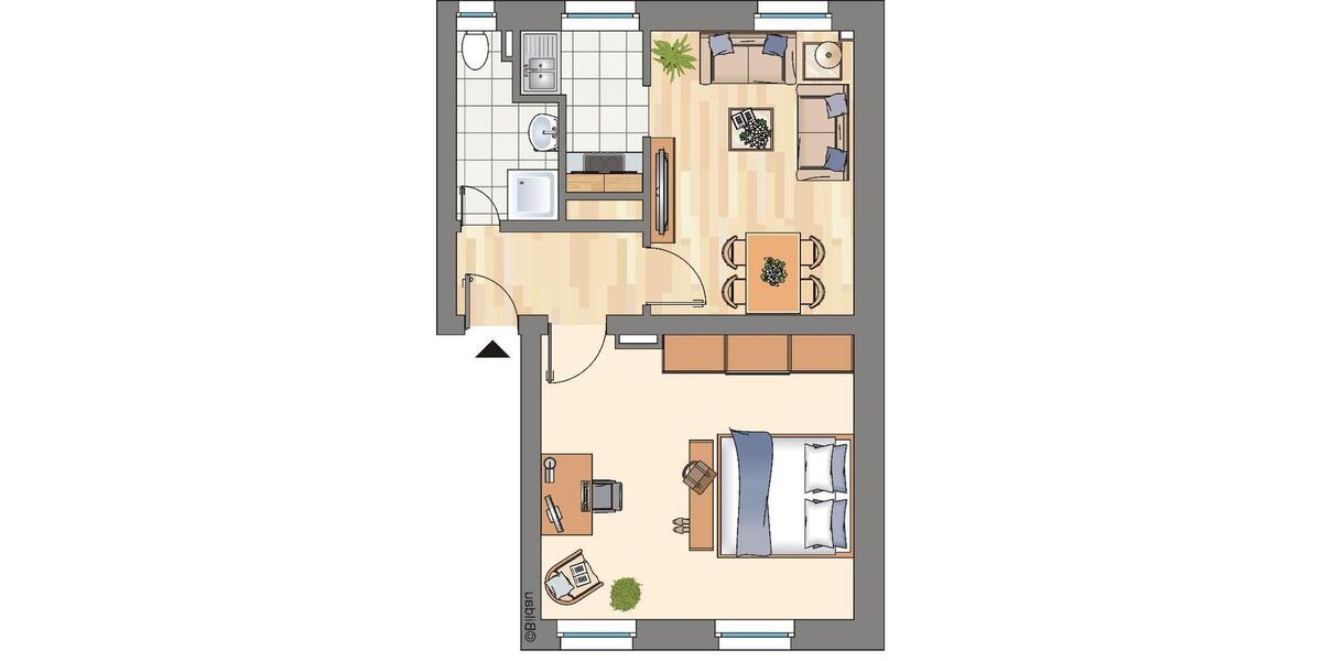 2-Zimmer-Wohnung in Gelsenkirchen Buer 2 zimmer