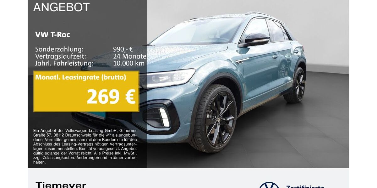 VW T-Roc 12.593 km 32.990 &euro; Bochum 44892