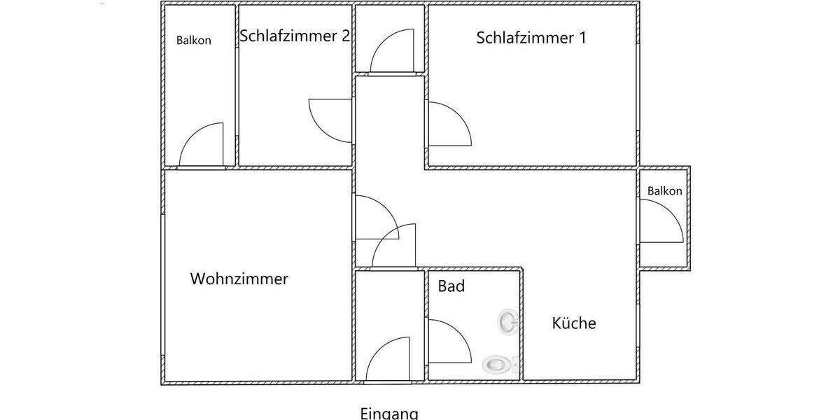 Etagenwohnung Dorsten - 3 Zimmer, 77 m&sup2;, 119.500&euro; | Angebot:27168191