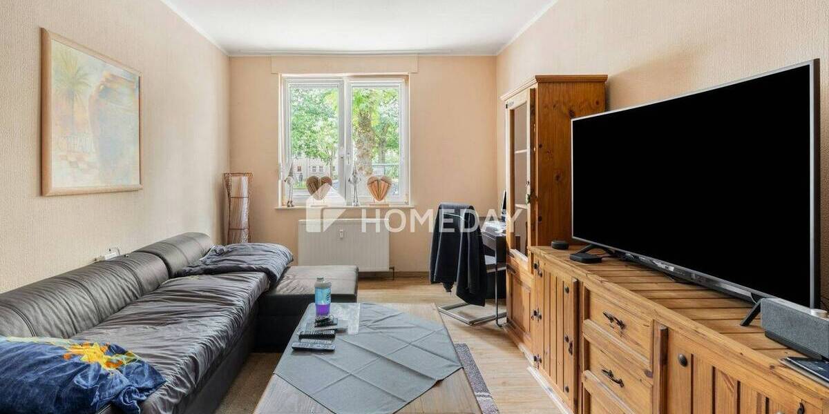 Sofort bezugsfrei: Charmante Erdgeschosswohnung mit Loggia und Gartenmitbenutzung 2 zimmer