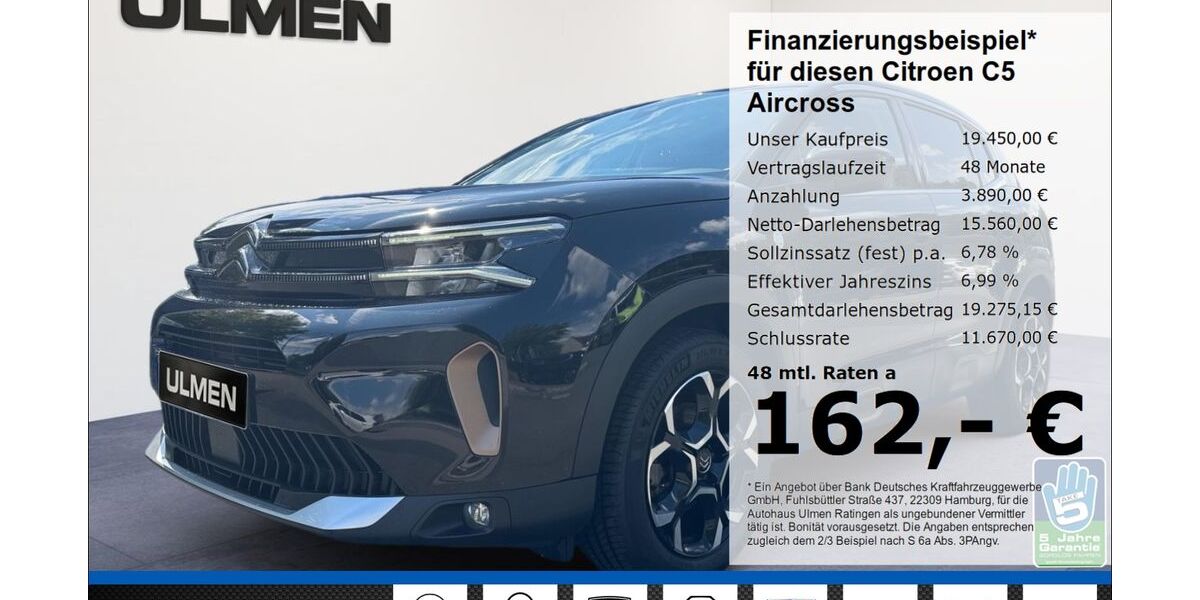 Citroen C5 Aircross 48.066 km 18.850 &euro; Ratingen 40880