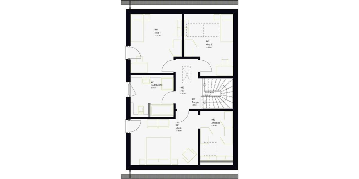 Einfamilienhaus Haltern am See Haltern - 4 Zimmer, 153 m&sup2;, 471.530&euro; | Angebot:26891497