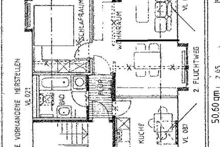 Wohnung Dinslaken Lohberg - 3 Zimmer, 51 m&sup2;, 400&euro; | Angebot:25612911