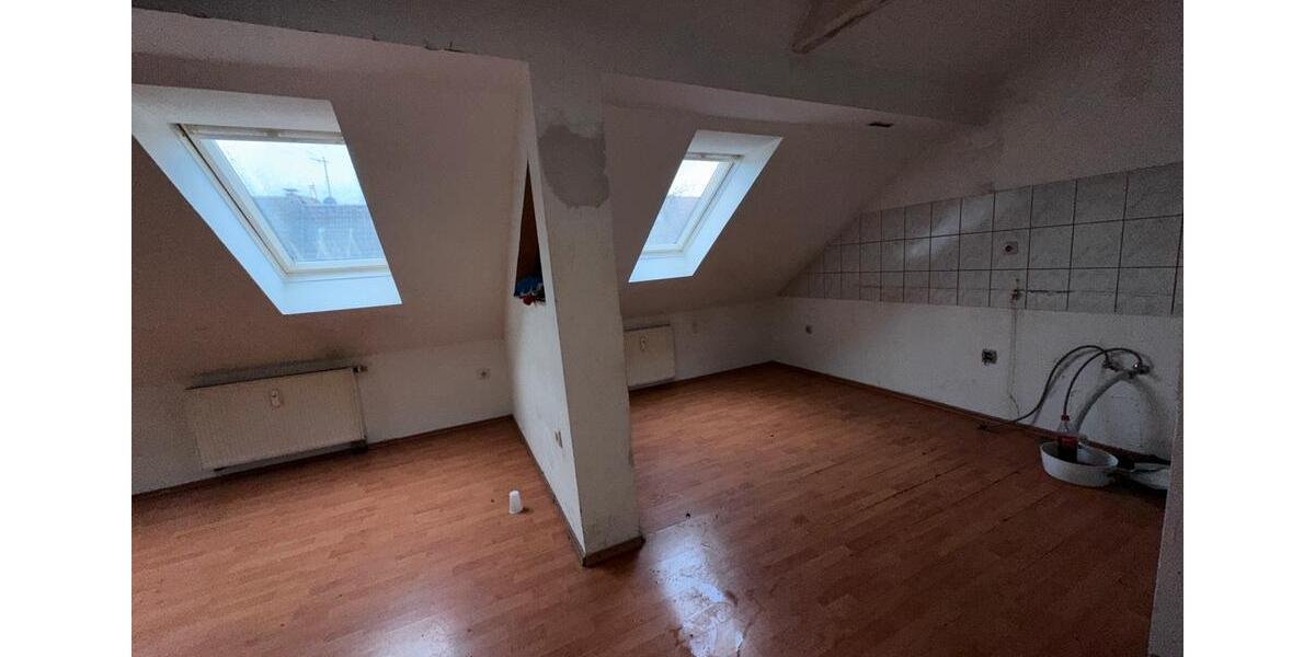 Dachgeschoßwohnung Dortmund Innenstadt Nord - 3 Zimmer, 55 m&sup2;, 500&euro; | Angebot:25272325