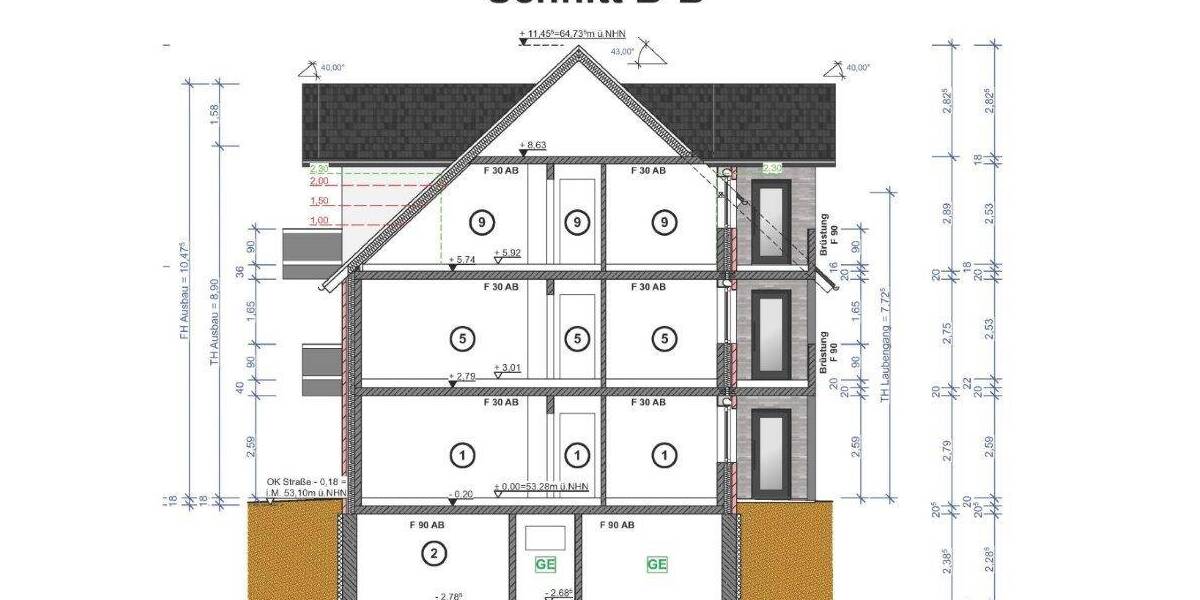 Etagenwohnung Dorsten Rhade - 3 Zimmer, 95 m&sup2;, 374.400&euro; | Angebot:23971070