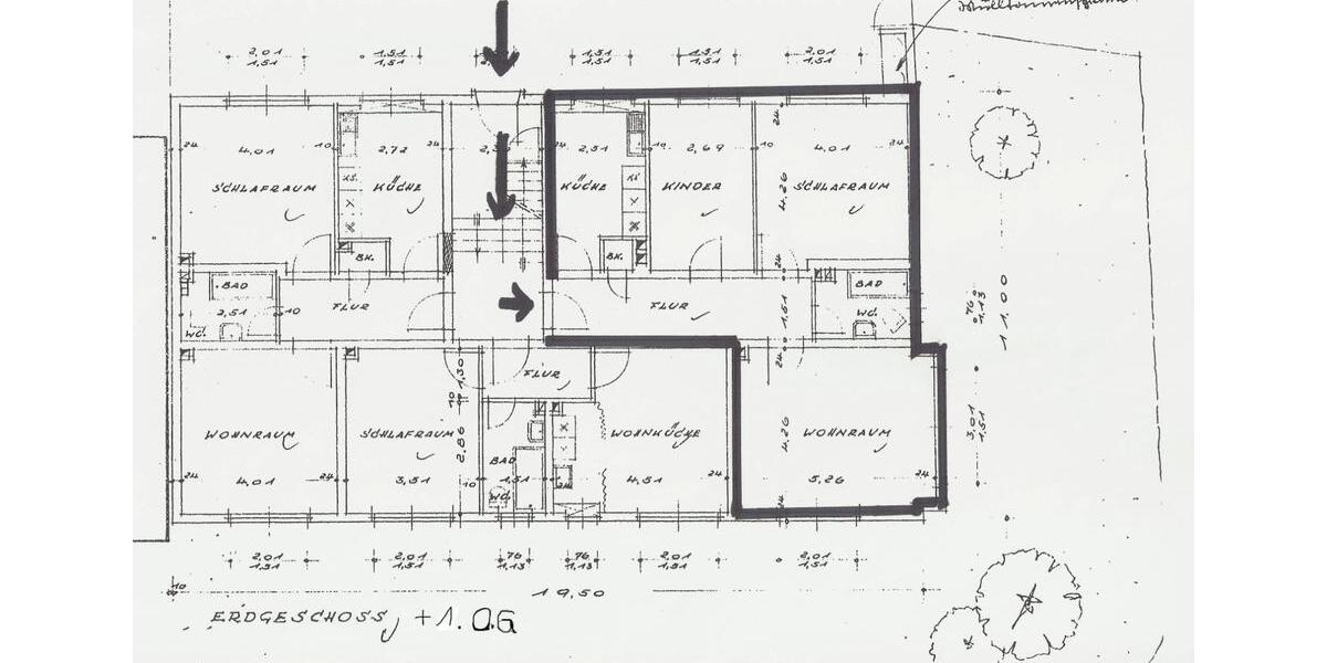 Etagenwohnung Bochum Bochum-Nord - 3.5 Zimmer, 73 m&sup2;, 600&euro; | Angebot:25380024