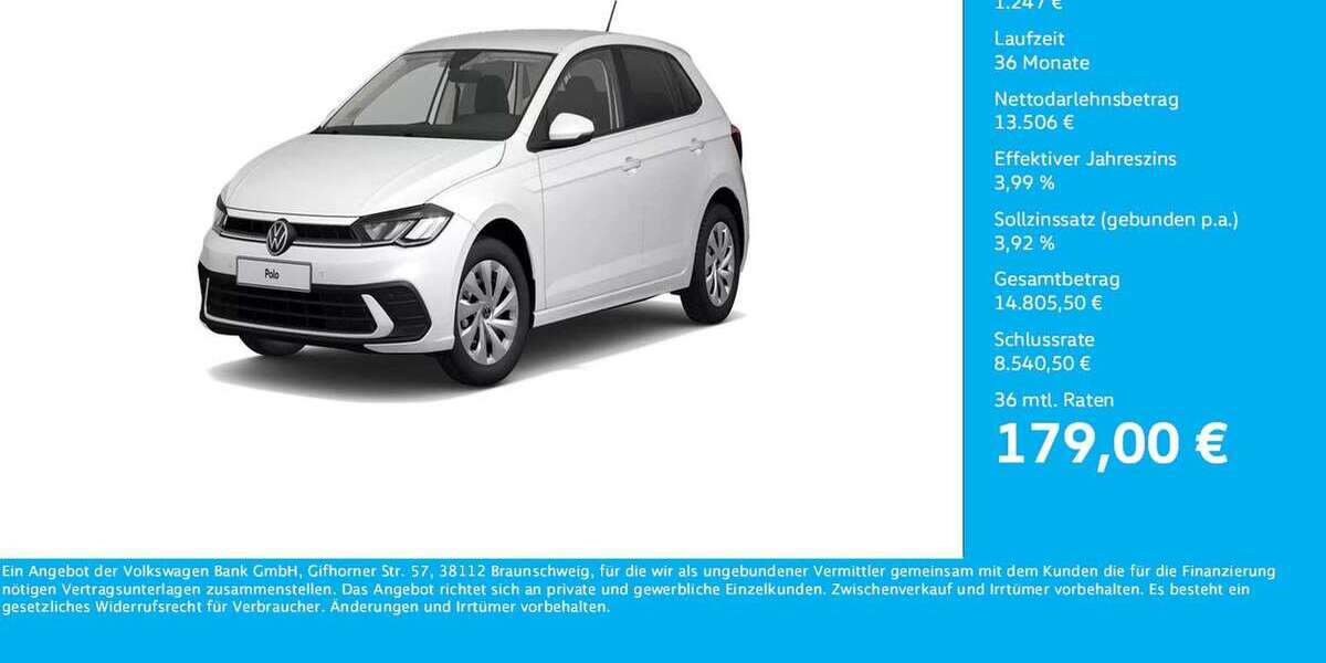 VW Polo 40.901 km 13.998 &euro; Dortmund-Marten 44379