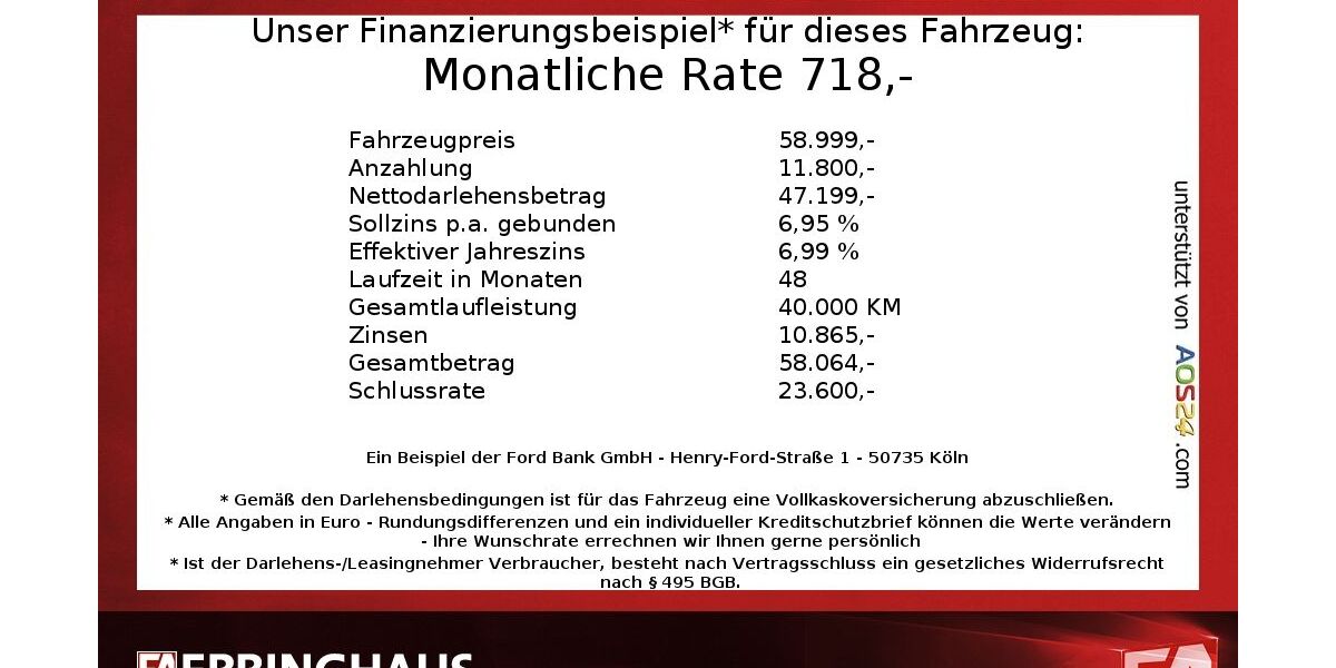 Ford Ranger 1.500 km 58.999 &euro; Bochum 44803