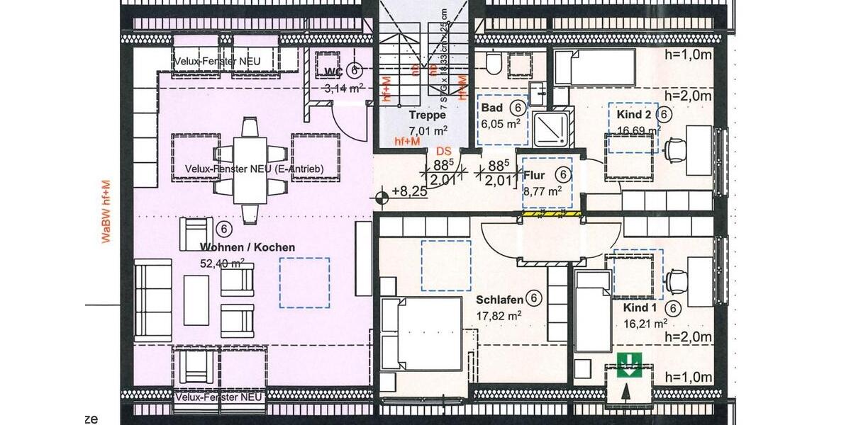 Loft - Studio - Atelier Herne Wanne-Bickern - 4.5 Zimmer, 92 m&sup2;, 1.050&euro; | Angebot:25625195