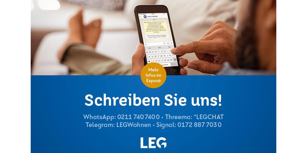 Etagenwohnung Essen Stadtbezirk VI - 2.5 Zimmer, 51 m&sup2;, 429&euro; | Angebot:11398675