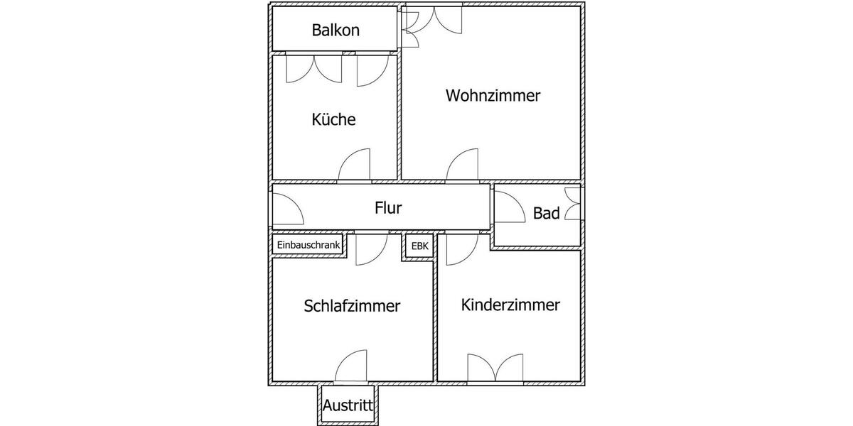 **Frisch renoviert: +Balkon +neuer Laminat +weiße Wände +neues Tageslichtbad +großzügig** 3 zimmer