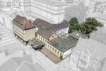 3000 m² INVESTProjekt - MFH - Jugendzentrum - MAN Gästehaus - Fußgängerzone zimmer