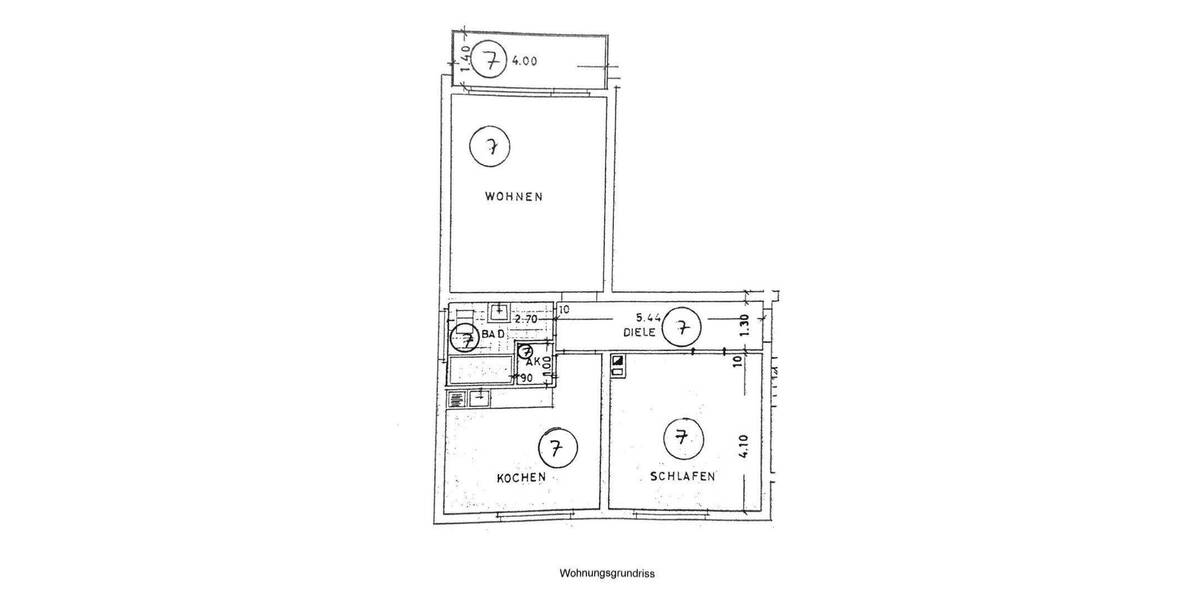 Etagenwohnung Mülheim Dümpten - 2 Zimmer, 65 m&sup2;, 169.000&euro; | Angebot:26838202