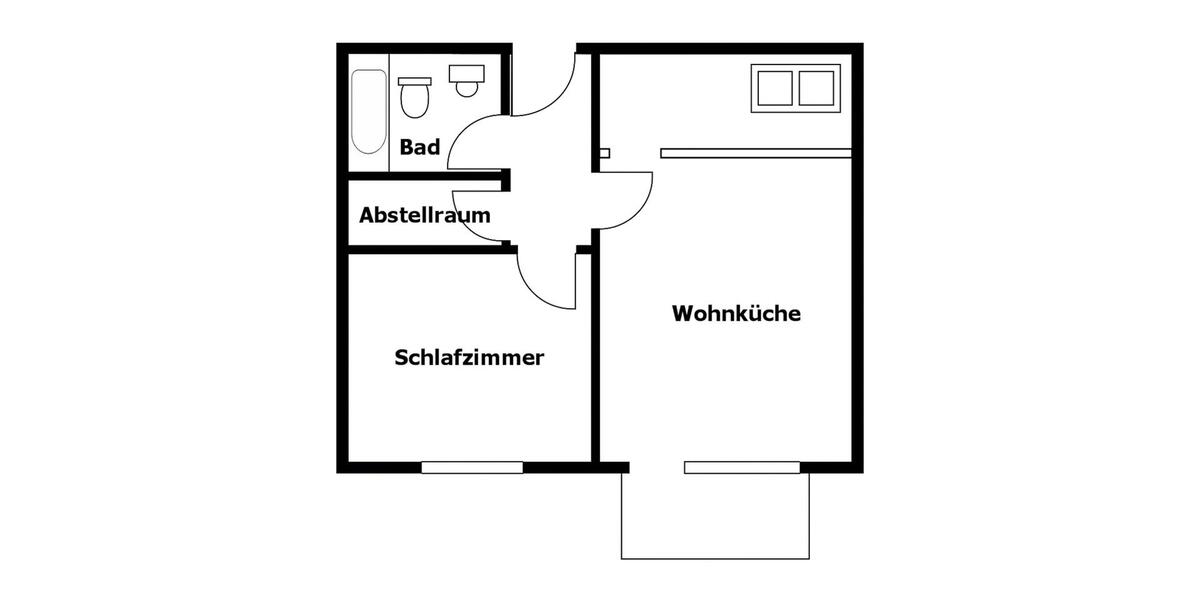 2-Zimmer Dachgeschosswohnung in Bochum-Wattenscheid - vermietet 2 zimmer