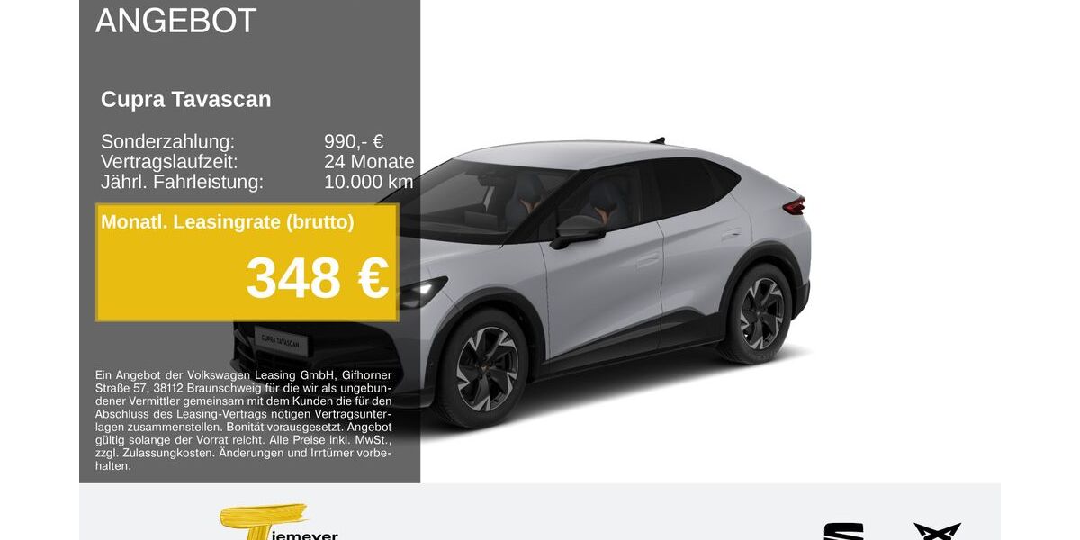 Cupra Tavascan 22.748 km 39.820 &euro; Bochum 44809
