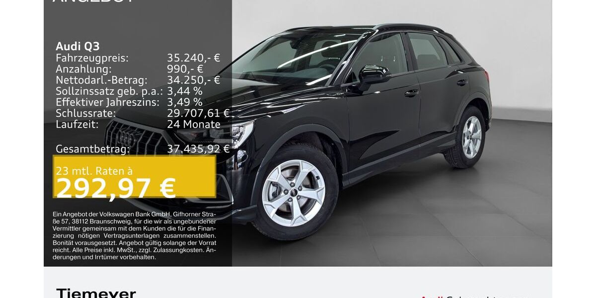Audi Q3 23.531 km 34.870 &euro; Bochum 44809