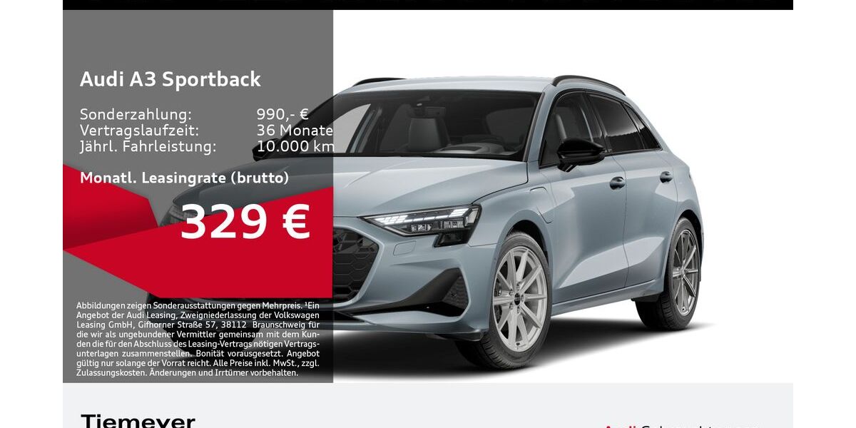 Audi A3 6.569 km 40.460 &euro; Bochum 44809