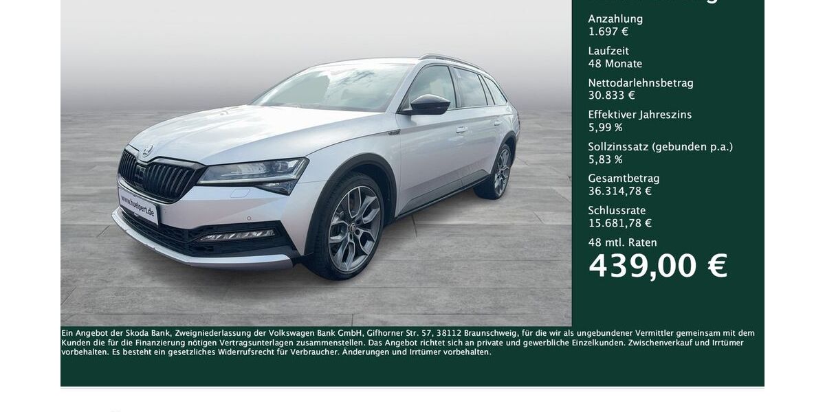 Skoda Superb 70.825 km 28.444 &euro; Dortmund 44309