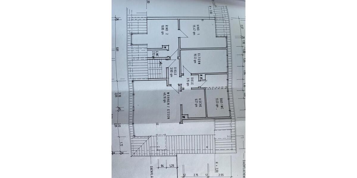 Schöne, helle Dachgeschosswohnung in GE-Rotthausen. 5 zimmer