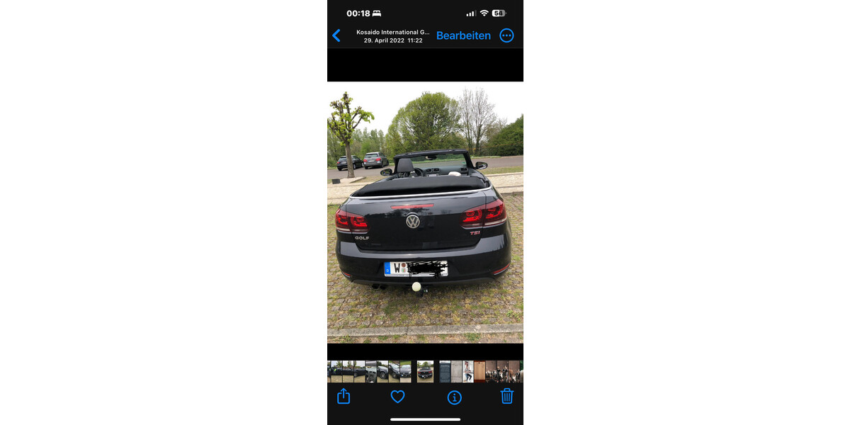 VW Golf VI Cabriolet 151.000 km 9.000 &euro; Wuppertal 42275