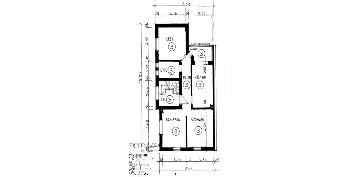 Etagenwohnung Essen Stadtbezirk III - 3.5 Zimmer, 87 m&sup2;, 155.000&euro; | Angebot:26221267