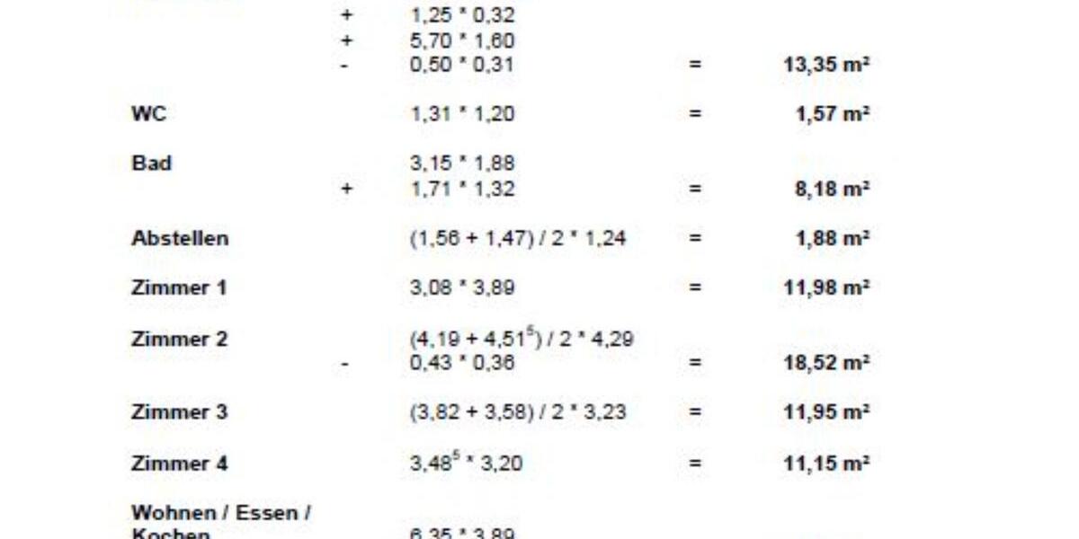 Renovierte Wohnung Stadtmitte WG-Geeignet 5 zimmer