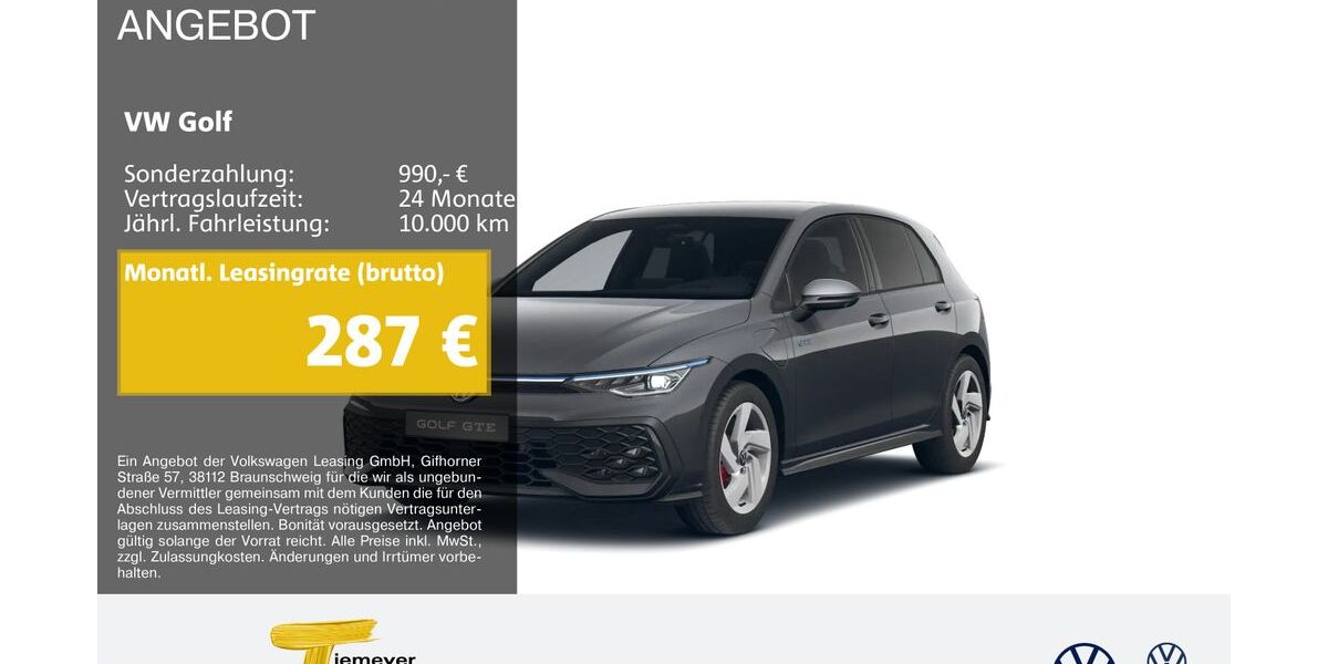 VW Golf 8.951 km 33.520 &euro; Marl 45770