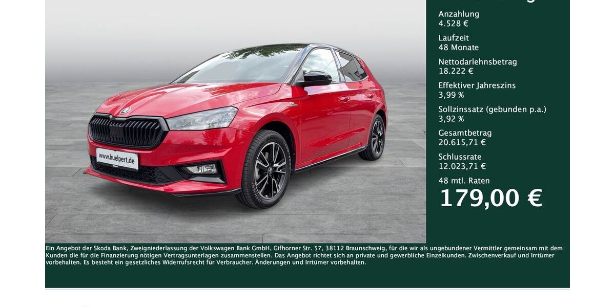 Skoda Fabia 4.957 km 22.444 &euro; Dortmund 44269
