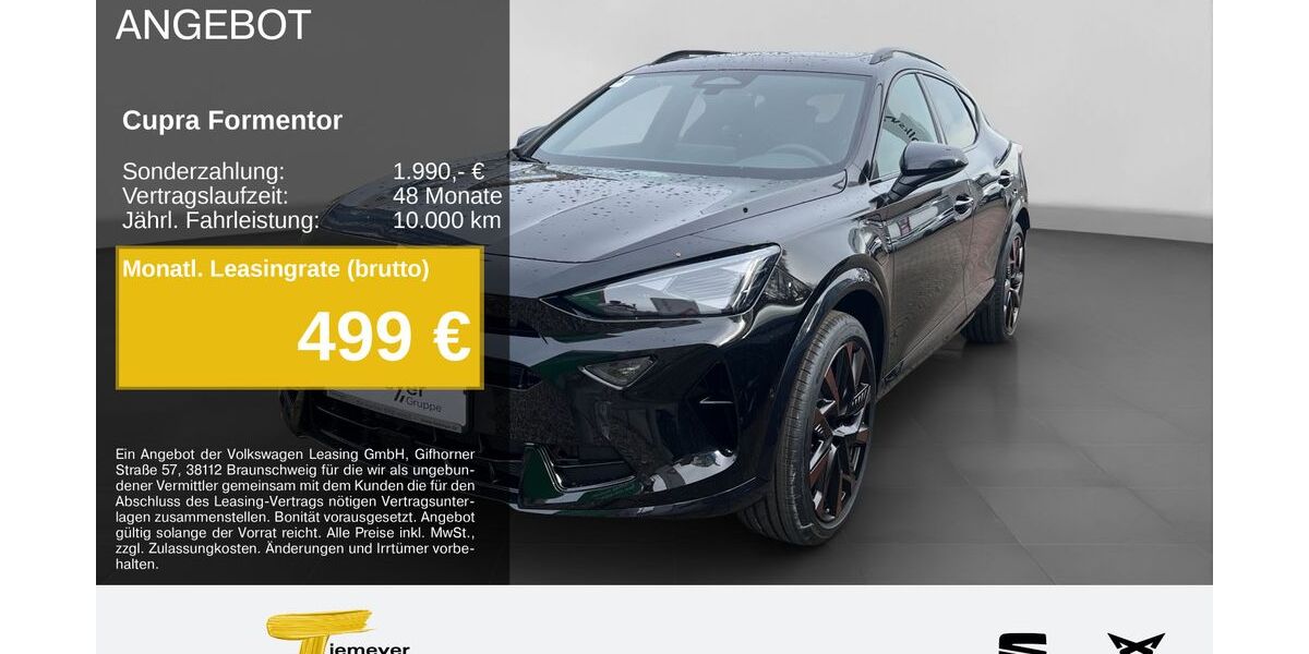 Cupra Formentor 1.600 km 48.980 &euro; Recklinghausen 45663
