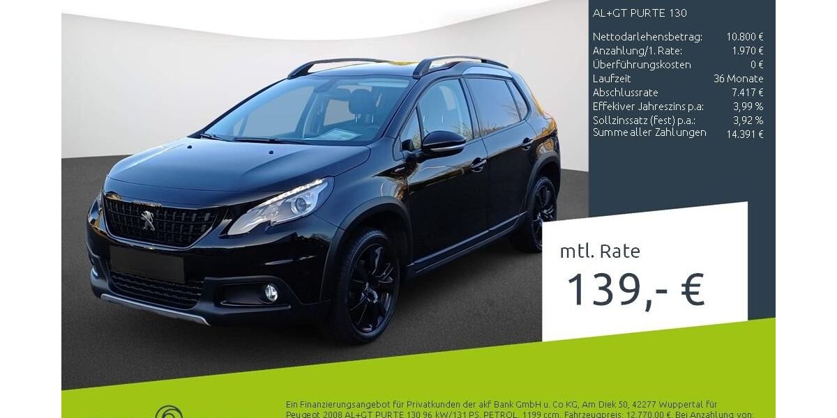 Peugeot 2008 33.334 km 12.333 &euro; Dortmund 44263