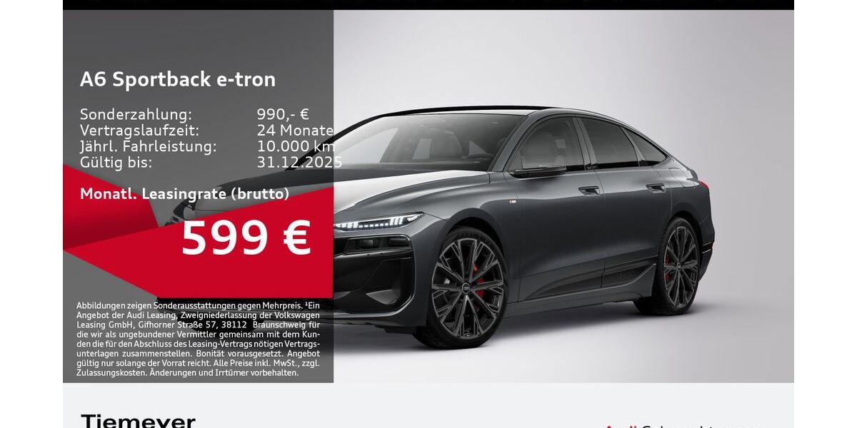 Audi A6 e-tron 6.440 km 77.290 &euro; Gelsenkirchen 45894