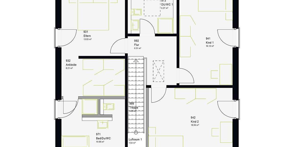 Einfamilienhaus Marl Hamm - 4 Zimmer, 169 m&sup2;, 493.550&euro; | Angebot:26879001