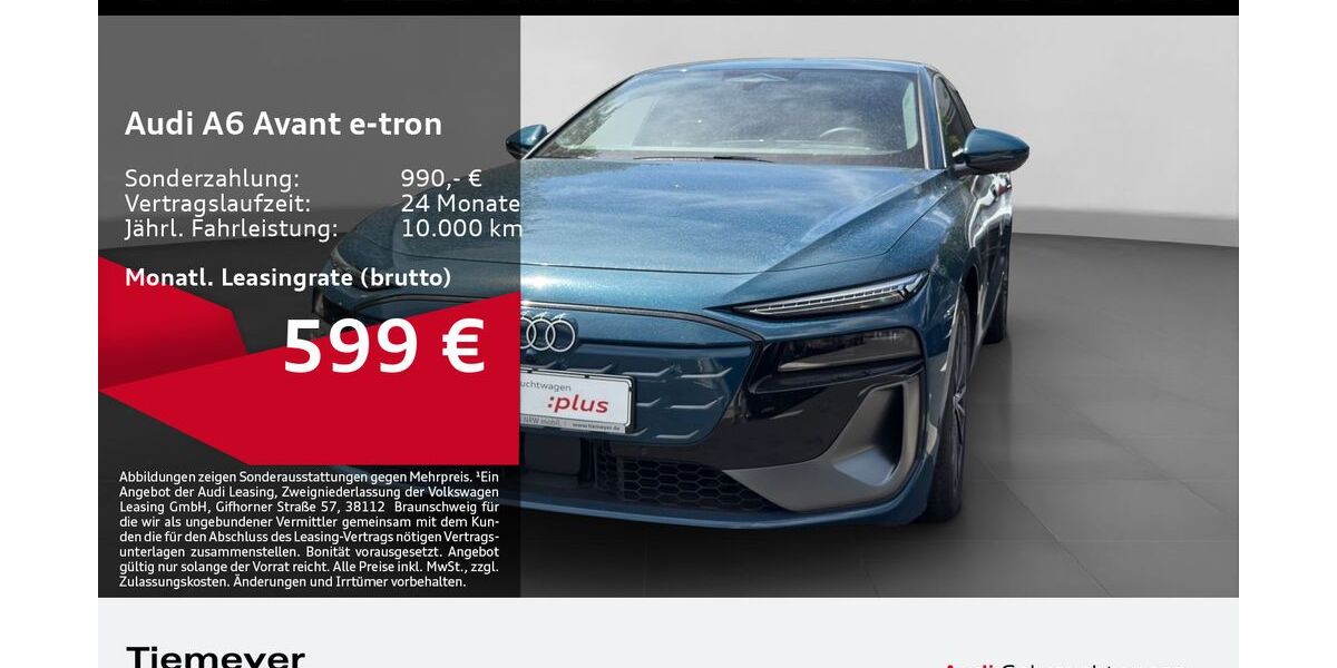 Audi A6 e-tron 19.754 km 62.920 &euro; Gelsenkirchen 45894
