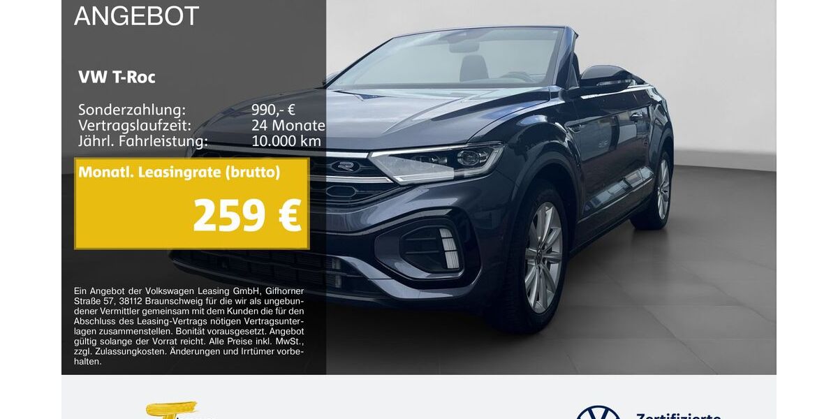 VW T-Roc 22.301 km 30.440 &euro; Marl 45770