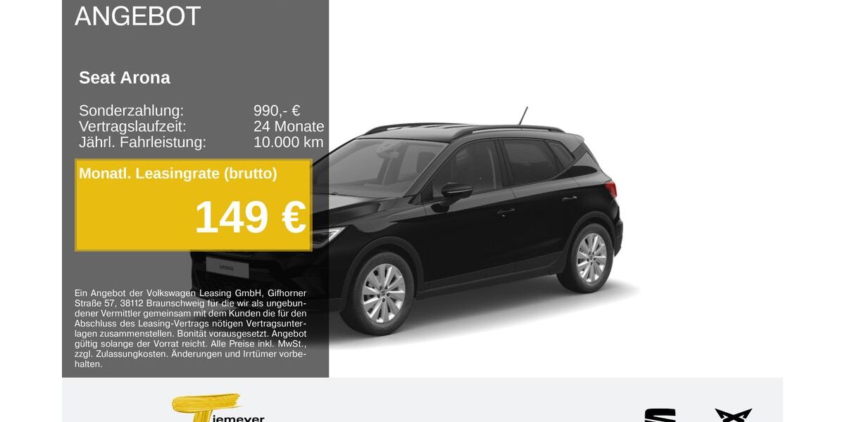 Seat Arona 19.570 km 21.970 &euro; Duisburg 47059