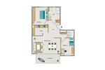 Etagenwohnung Dortmund Hörde - 3.5 Zimmer, 96 m&sup2;, 1.423&euro; | Angebot:25857590