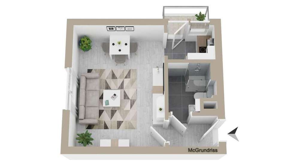 Wohnung zum Mieten in Essen 399 € 29 m²