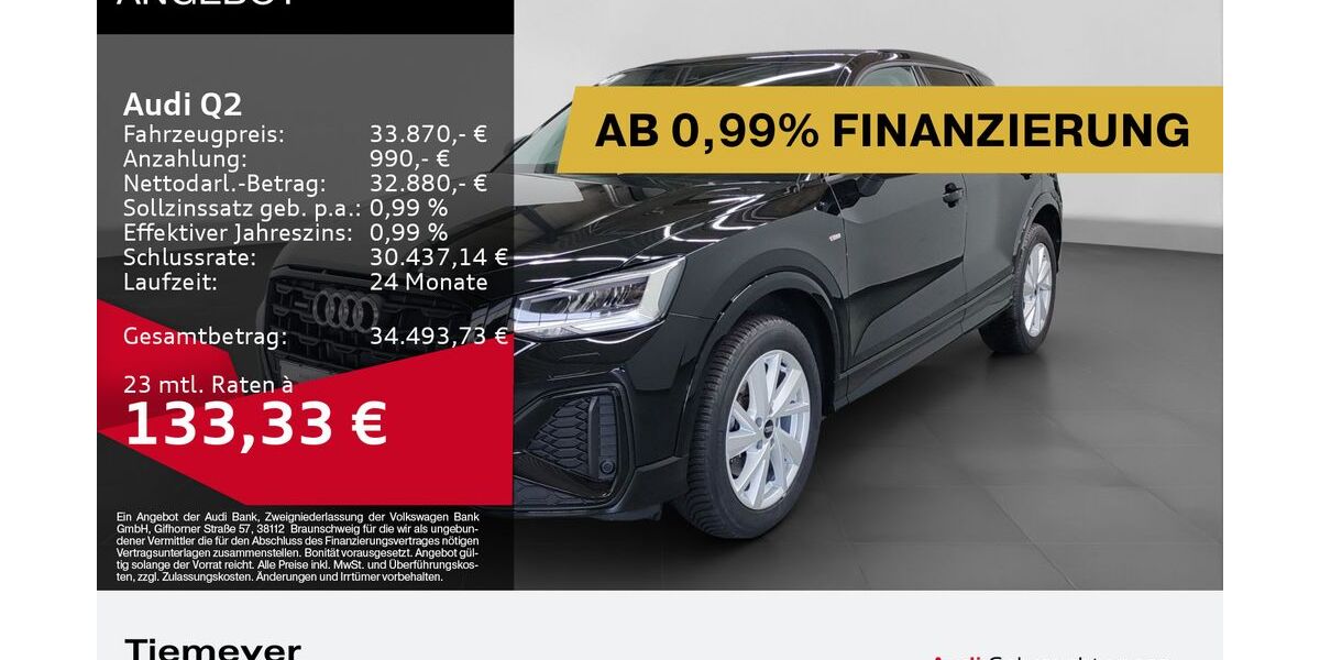 Audi Q2 10.225 km 31.230 &euro; Bochum 44809