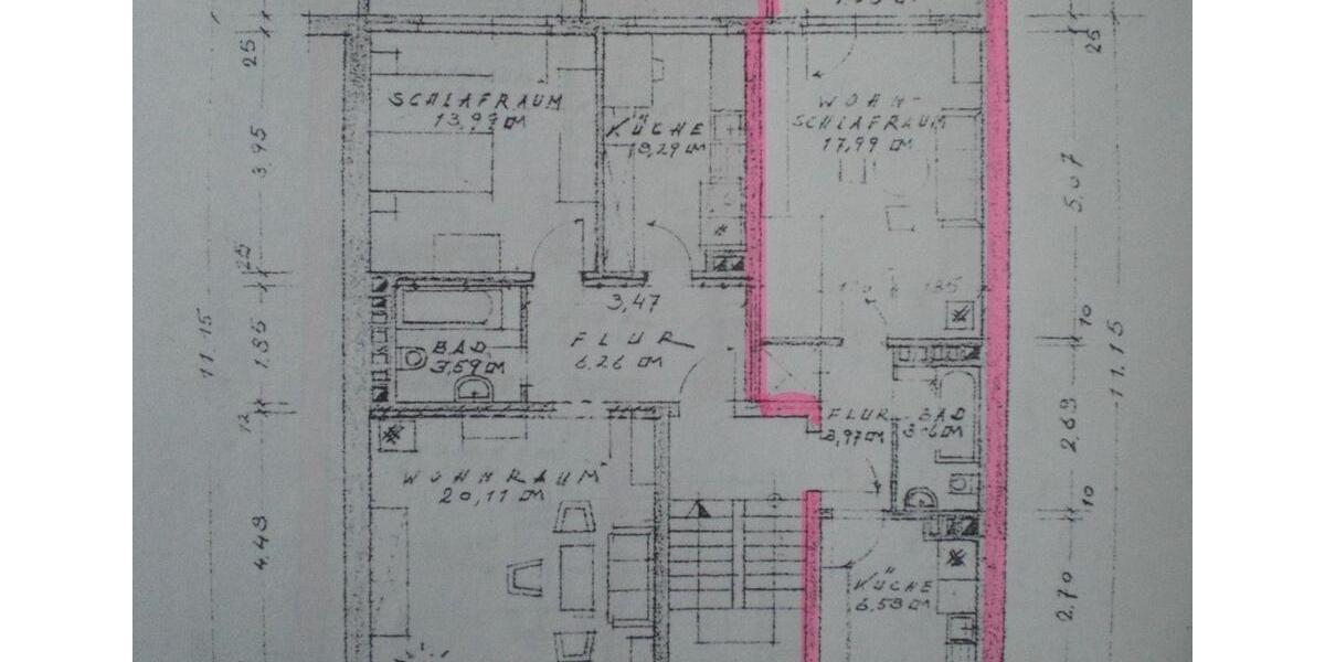 Erdgeschoßwohnung Duisburg Duisburg-Mitte - 1.5 Zimmer, 32 m&sup2;, 480&euro; | Angebot:25571240
