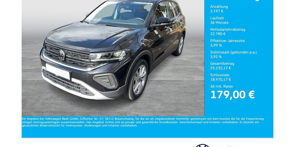VW T-Cross 14.569 km 23.766 &euro; Dortmund 44379