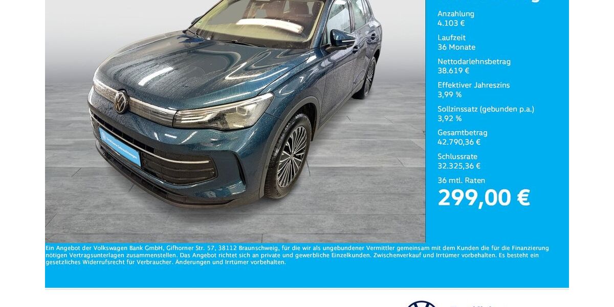 VW Tiguan 13.863 km 42.711 &euro; Dortmund 44141