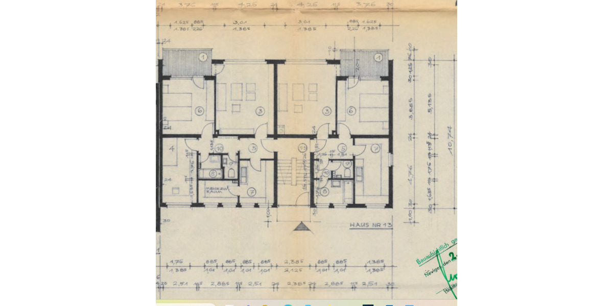 Moderne 2-Zimmer-Wohnung mit Balkon + Küche im Herzen von Dönberg 2.5 zimmer